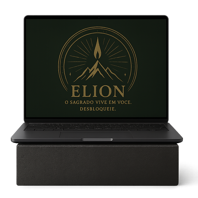 Notebook com logo Elion
